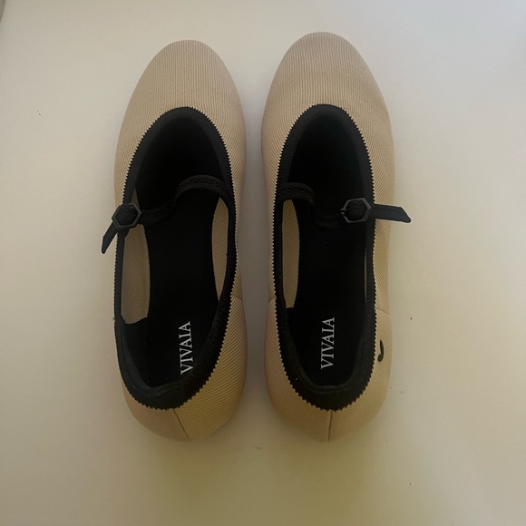 Vivaia Shoes - Brand New: VIVAIA Nelly Almond Toe Flats